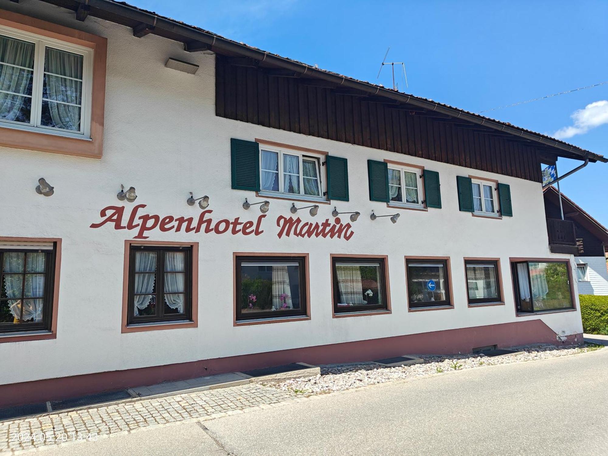Alpen Hotel Martin Nesselwang Bagian luar foto