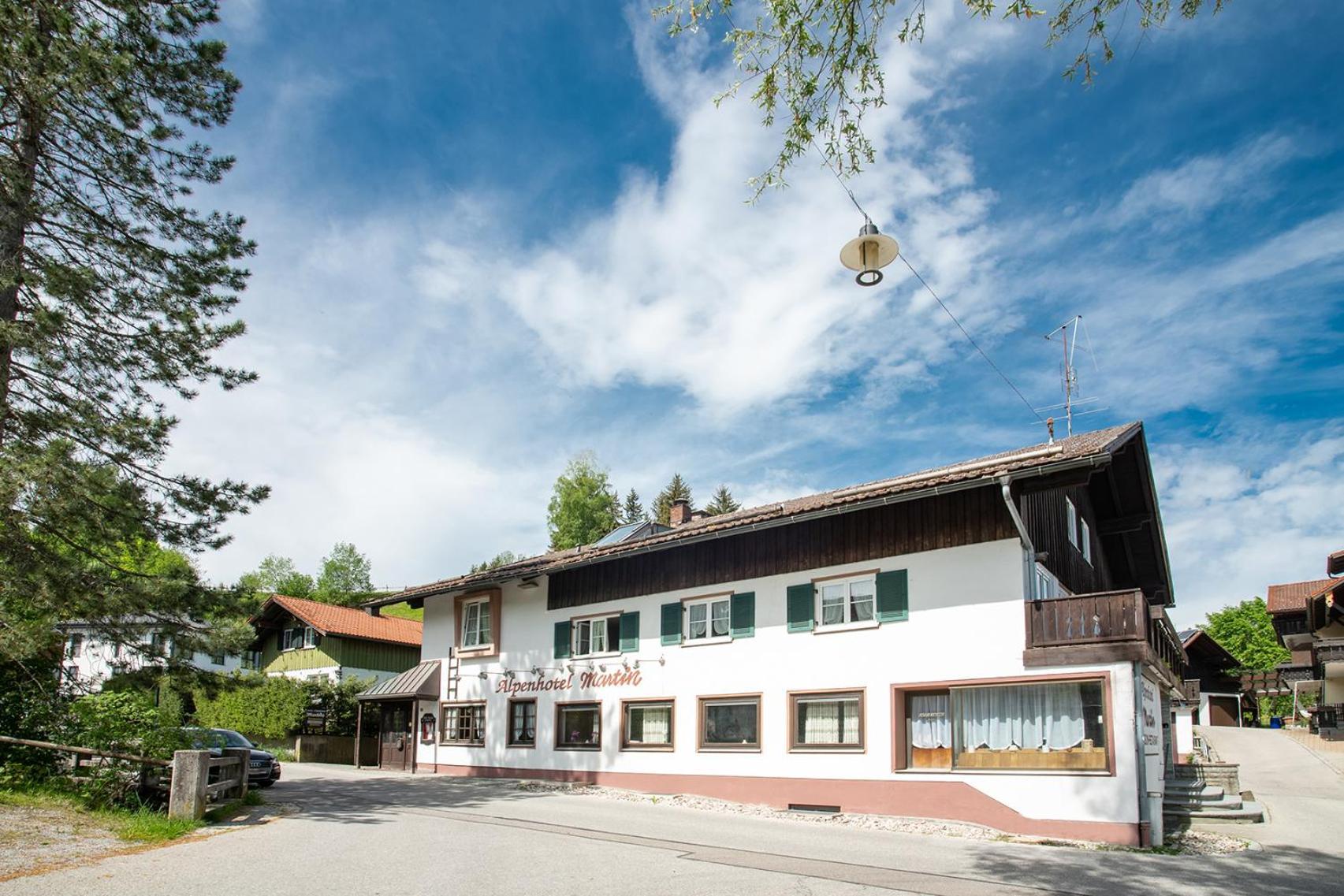 Alpen Hotel Martin Nesselwang Bagian luar foto