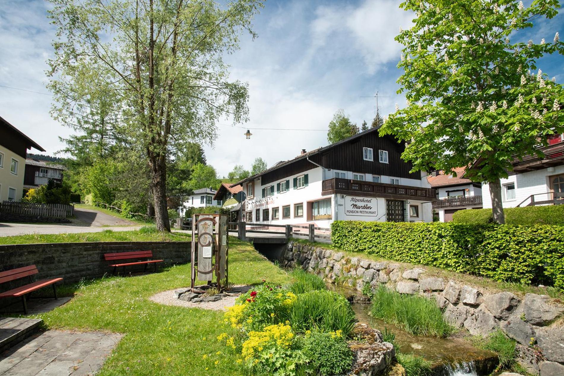 Alpen Hotel Martin Nesselwang Bagian luar foto